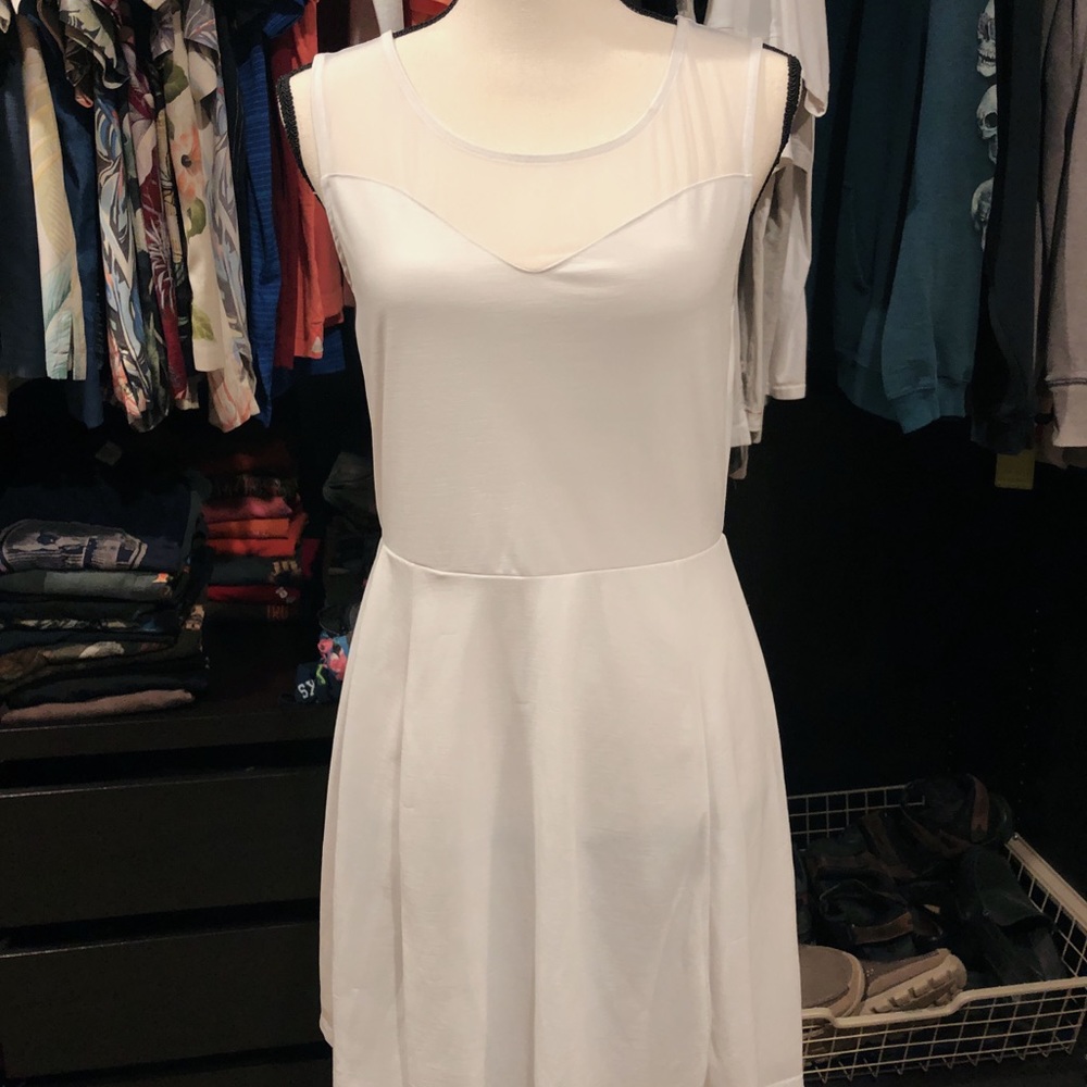 H&M. Womens white dress